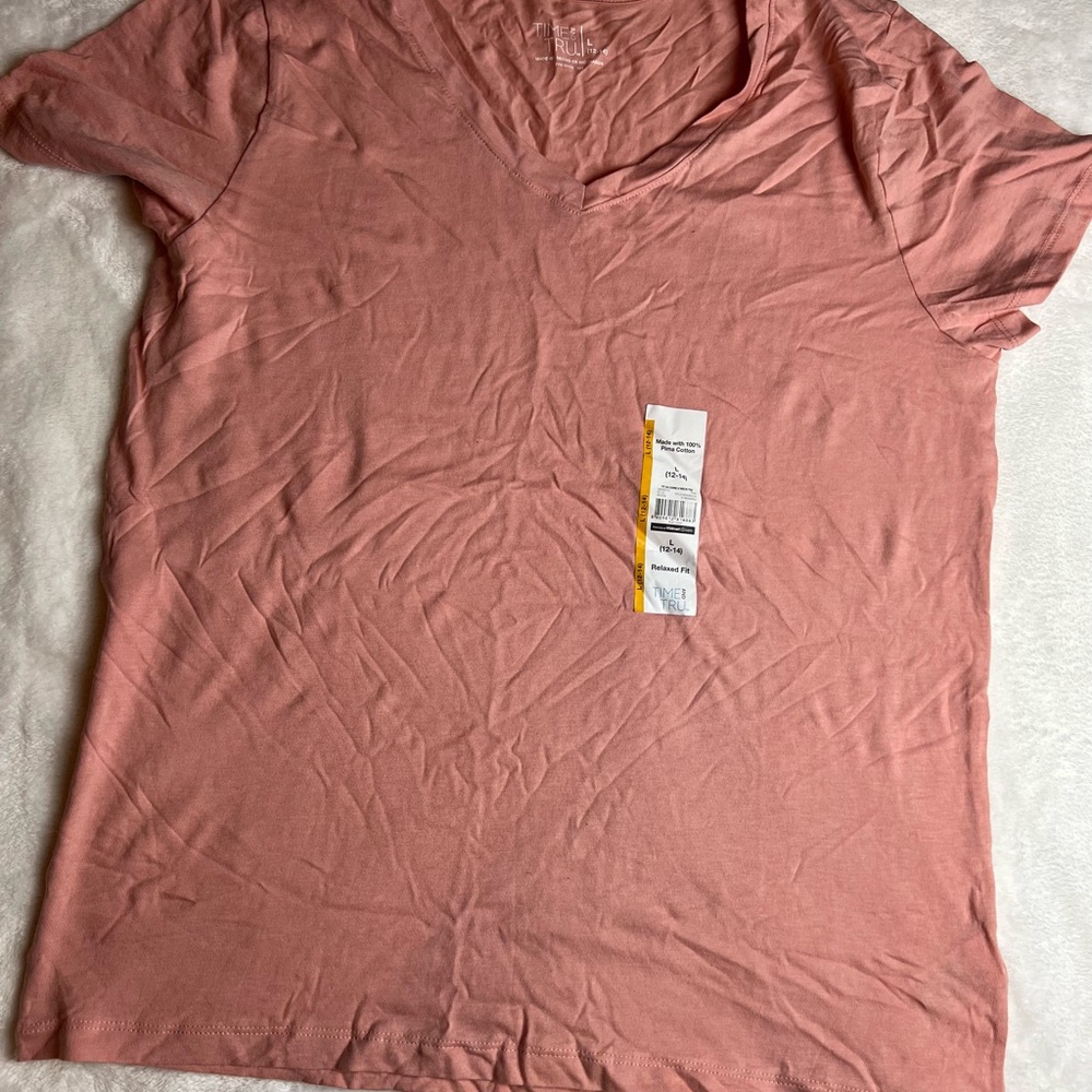 Time and Tru V-Neck T-Shirt Bundle - Picture 5 of 5